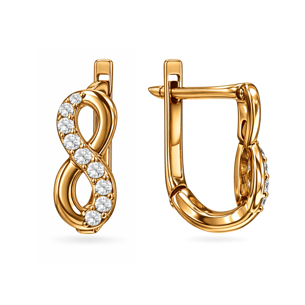 Серьги из золота