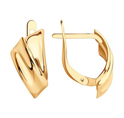 Серьги из золота 