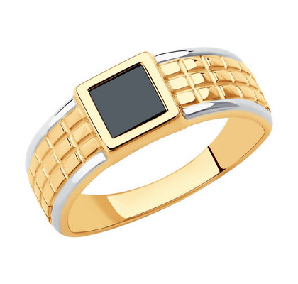 Inel din aur cu nano-spinel