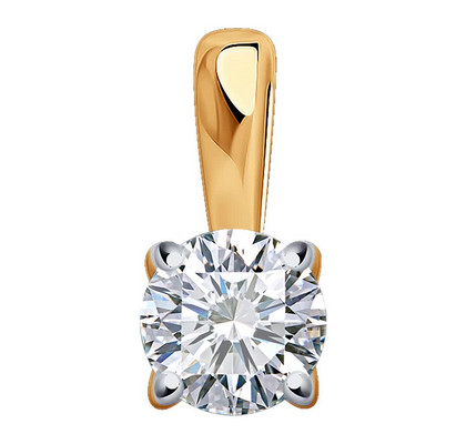 Подвеска из золота с бриллиантом