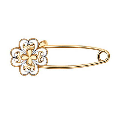 Broșă din aur