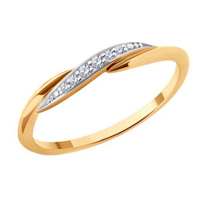Inel din aur cu zirconia