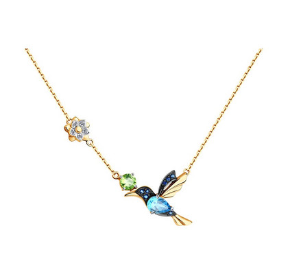 Colier din aur cu mix de pietre