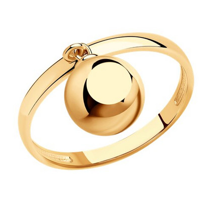 Inel din argint placat cu aur