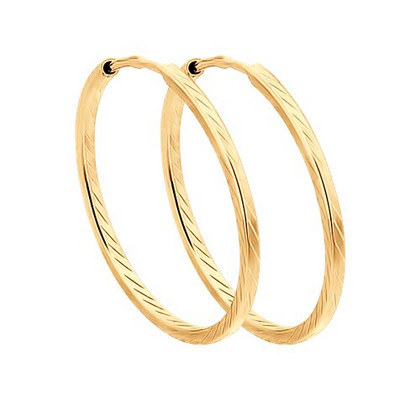 Cercei din argint placat cu aur