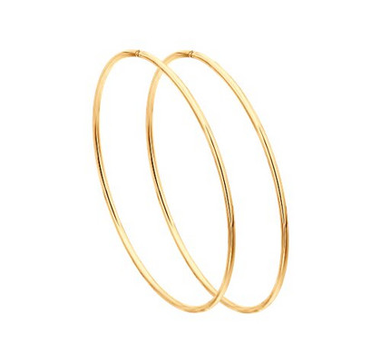 Cercei din argint placat cu aur