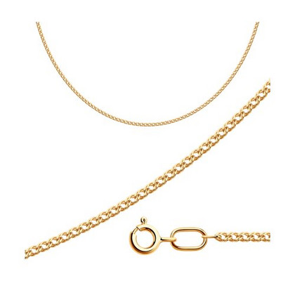 Lanț din argint placat cu aur