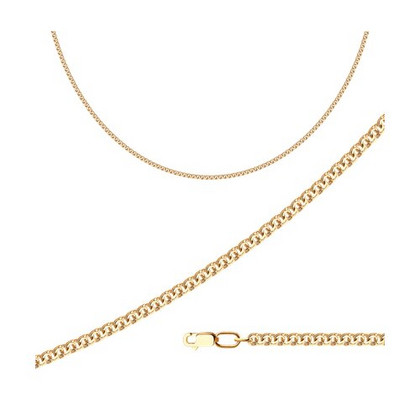 Lanț din argint placat cu aur