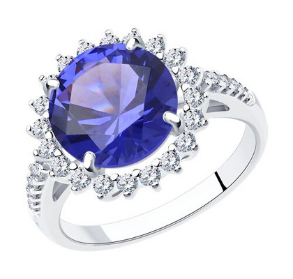 Inel din argint cu fianite