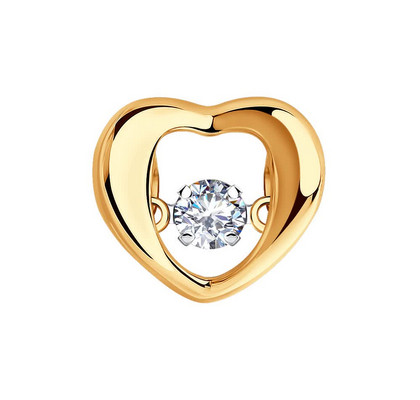 Подвеска из золота с бриллиантом 