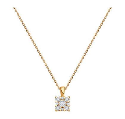 Colier din aur cu diamant