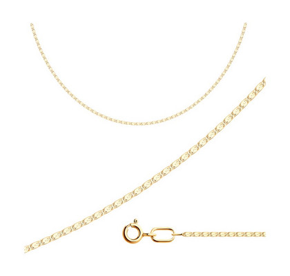 Lanț din argint aurit