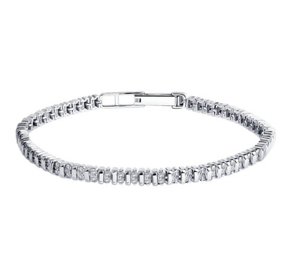 Brățară din aur alb cu diamante