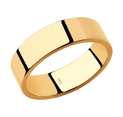 Обручальное кольцо из золота 