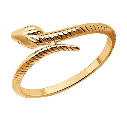 Inel din argint aurit